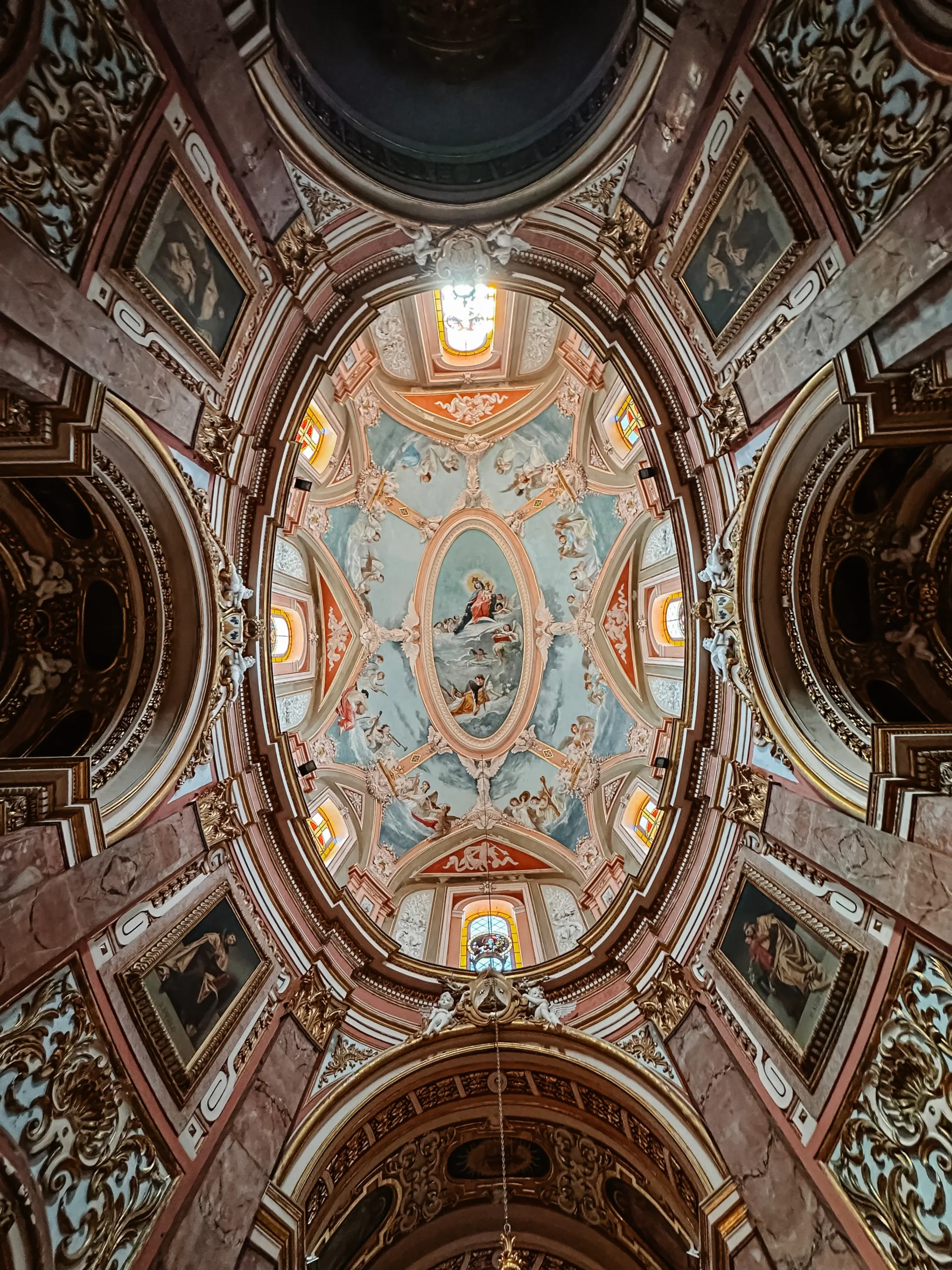 plafond église