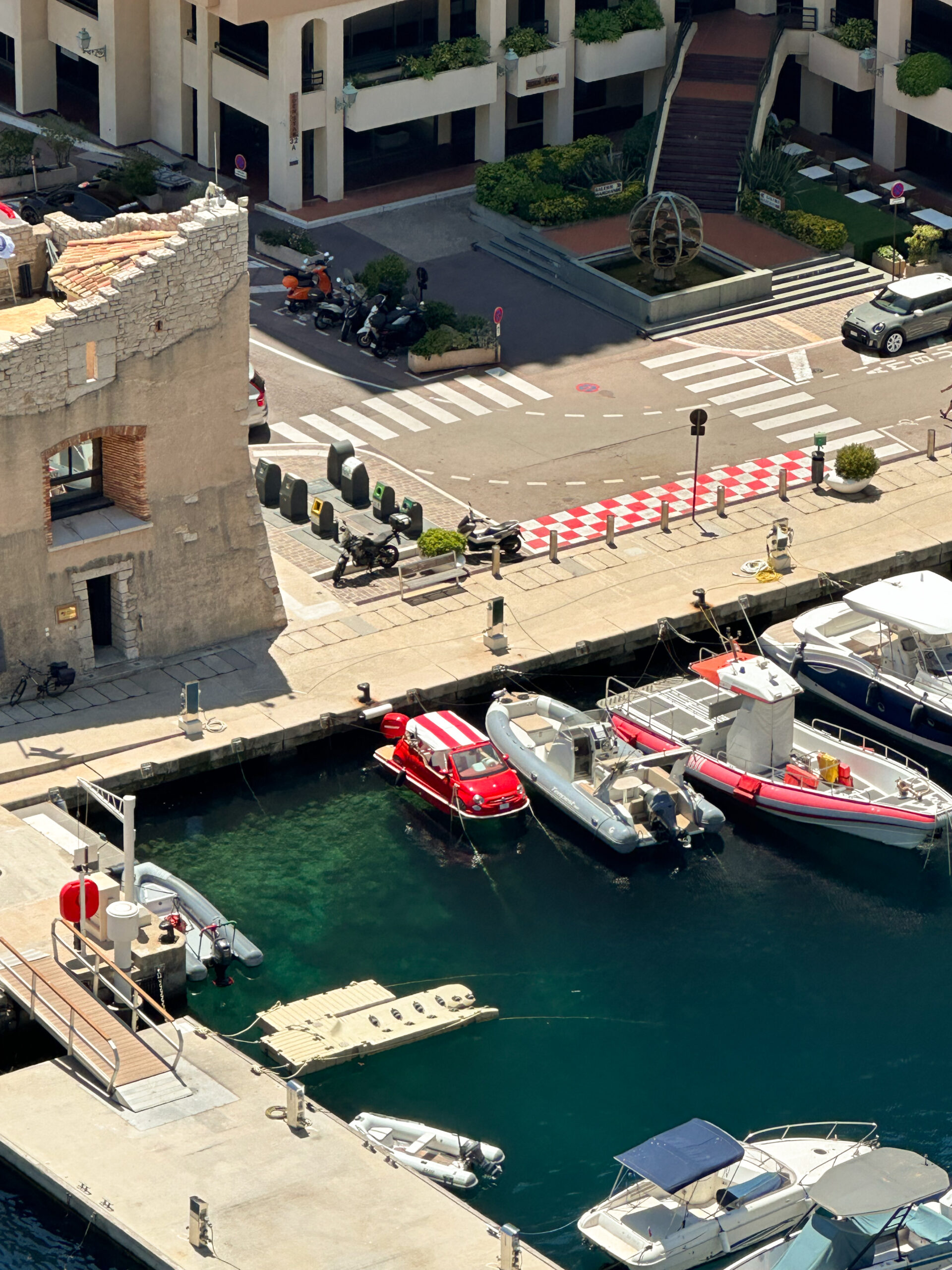 fiat 500 bateau