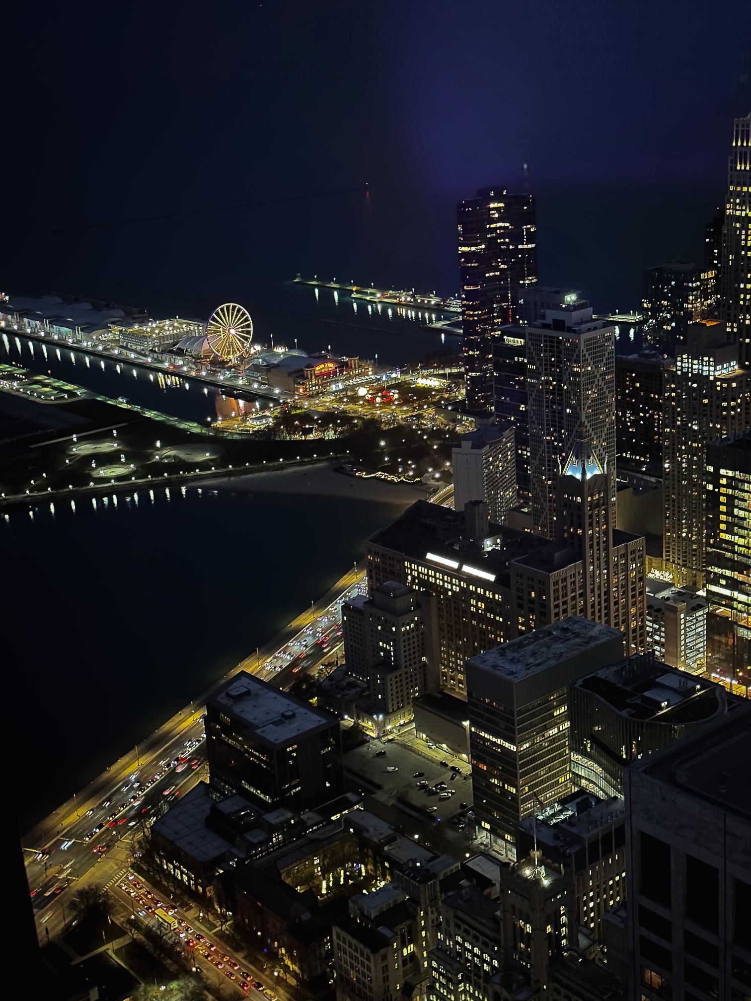 vue sur le Navy Pier