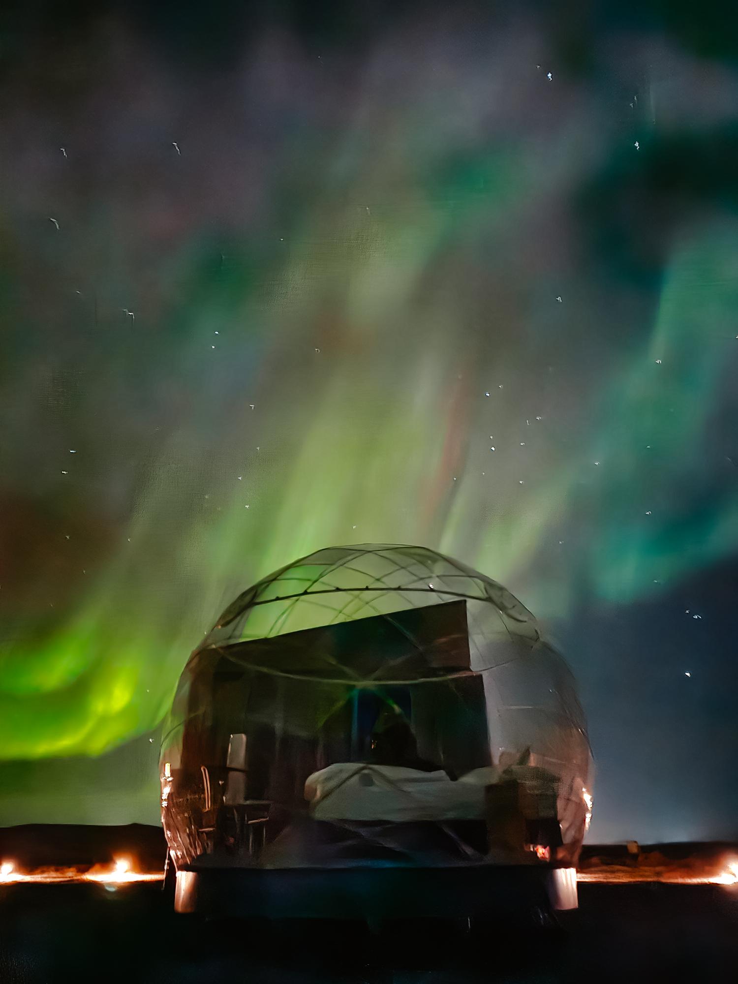 aurore boréale Islande