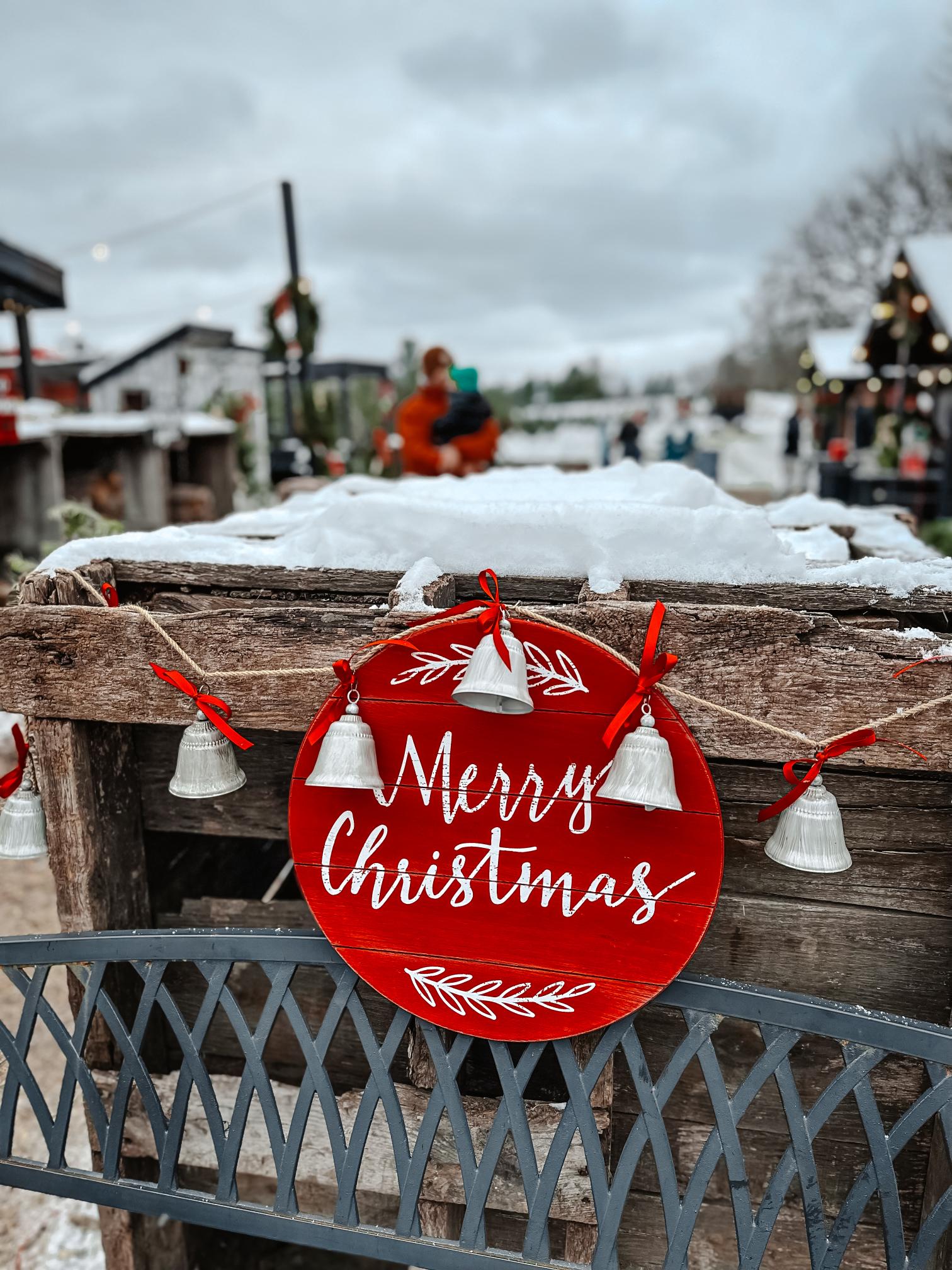 ferme de sapin de noël