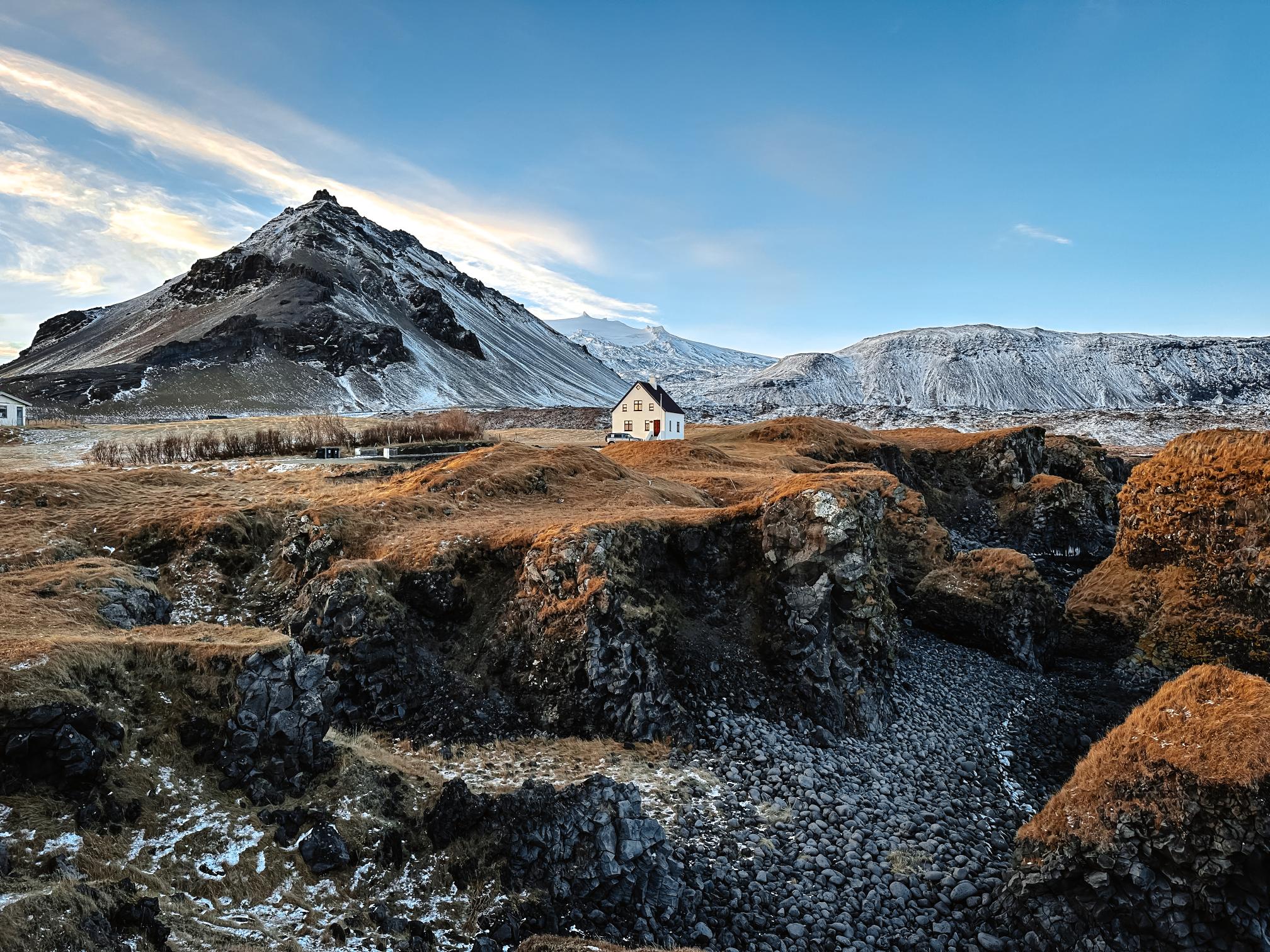 petite maison à arnarstapi