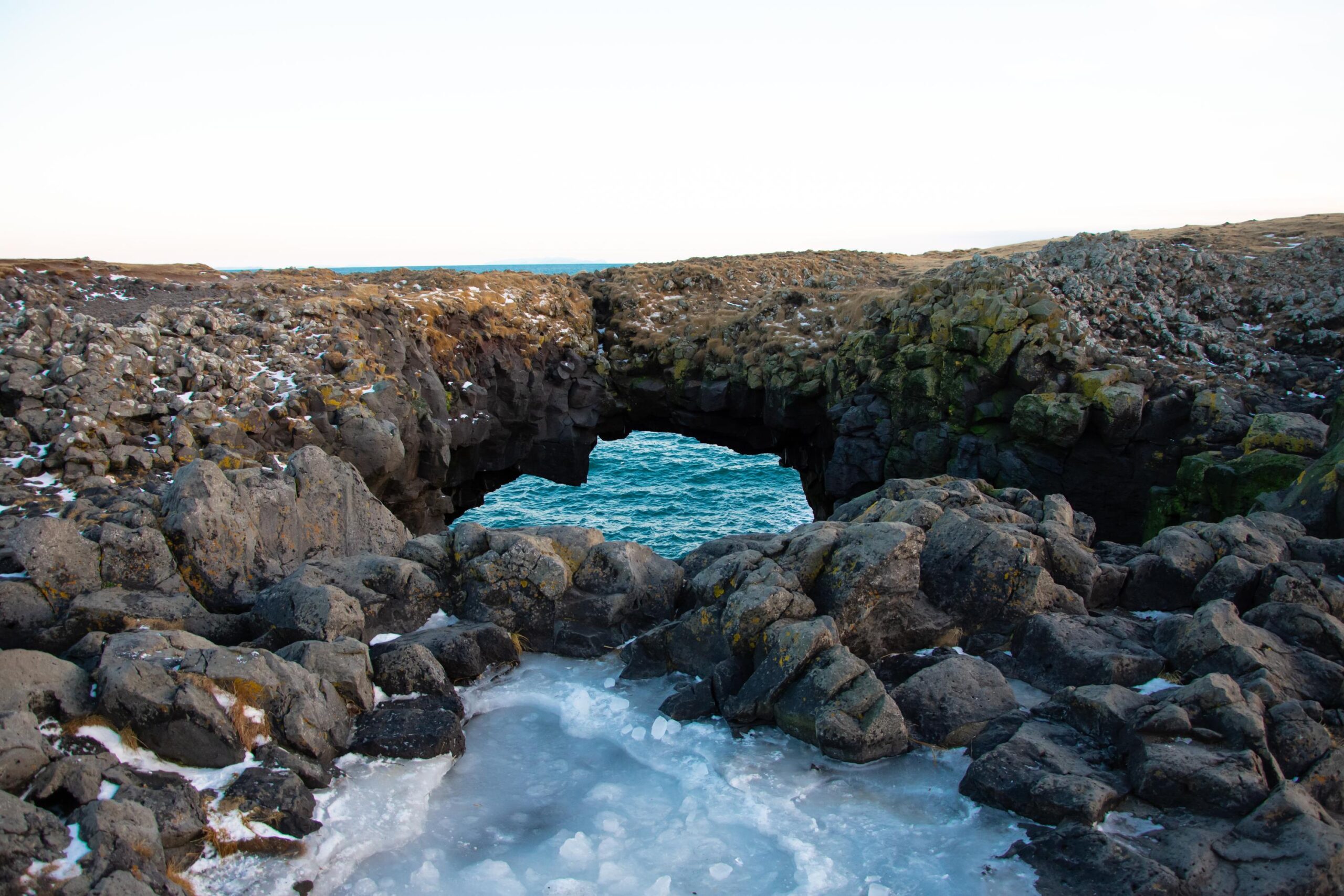 stone bridge à arnarstapi