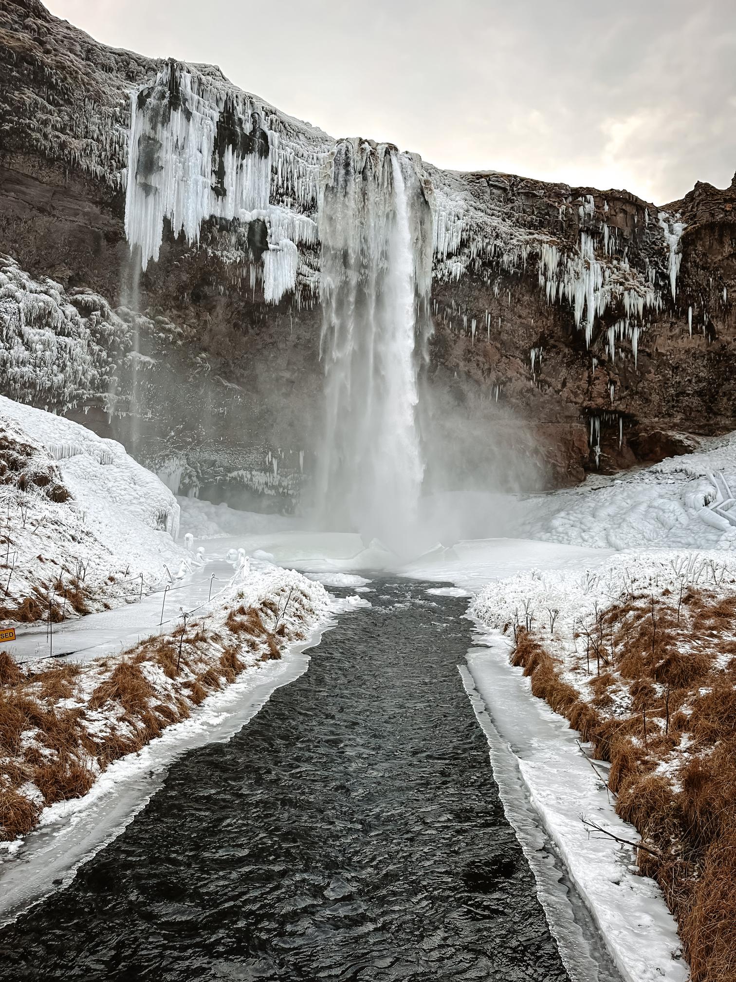 cascade gelée