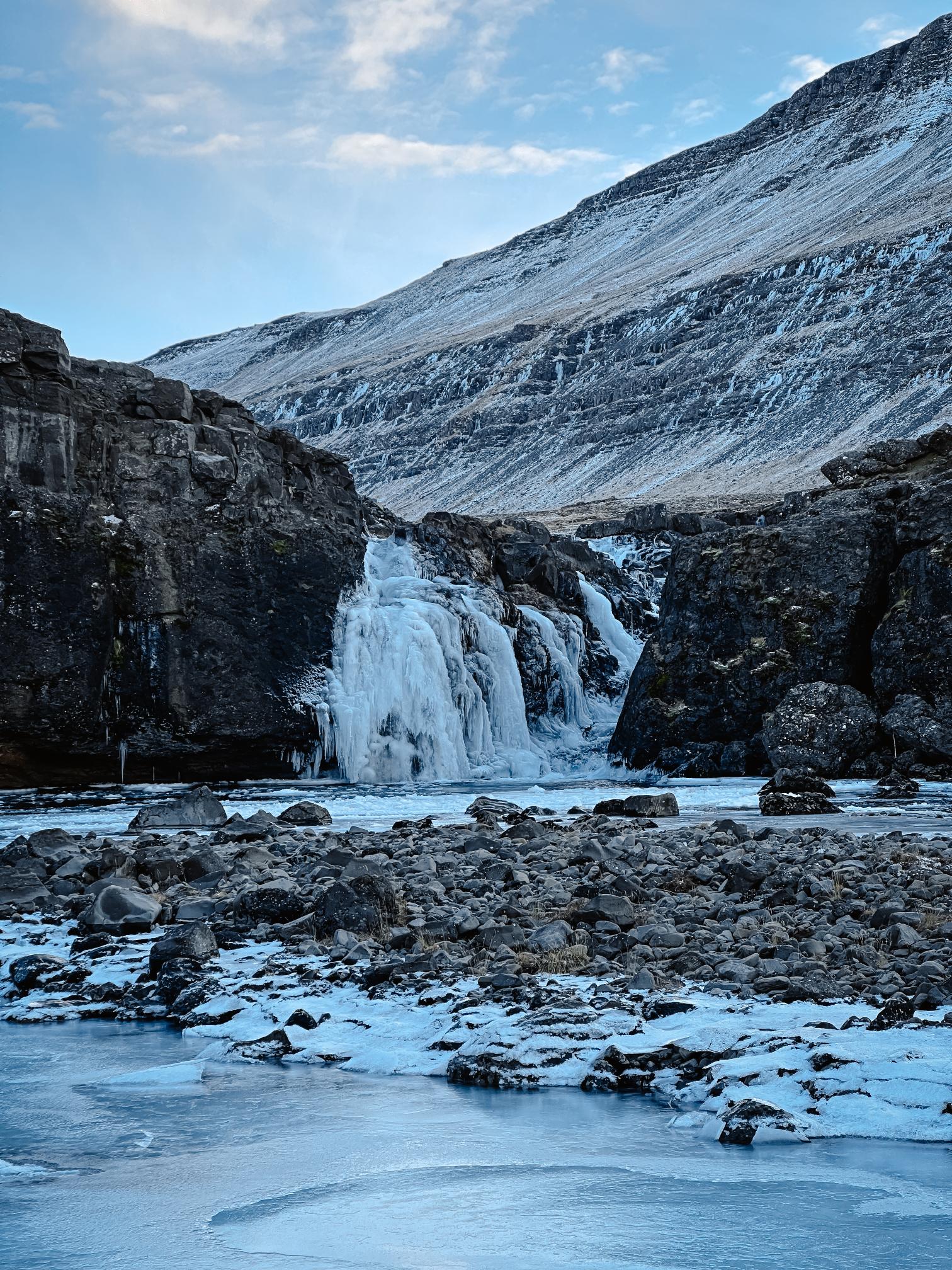 cascade gelée