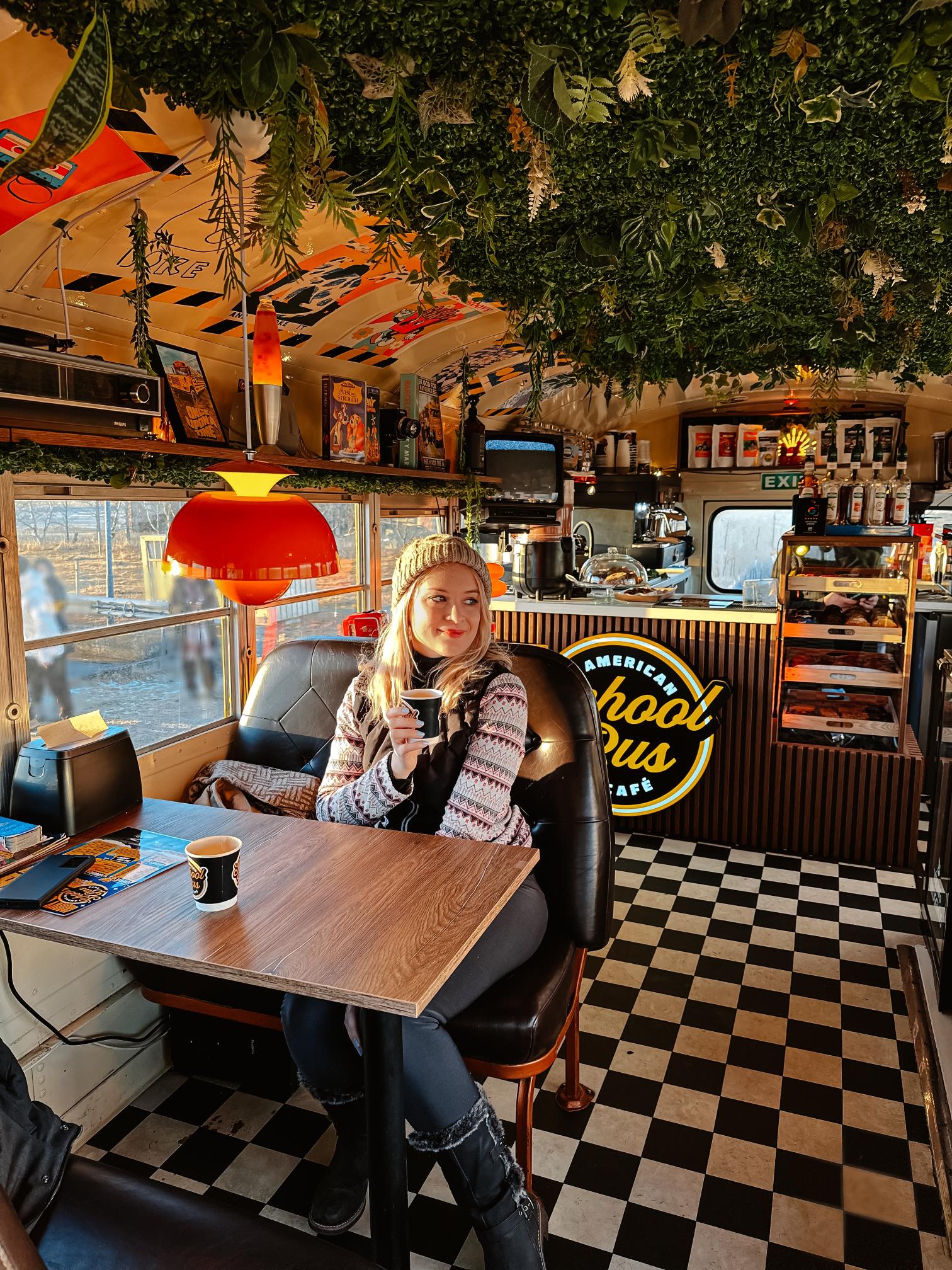 intérieur du café