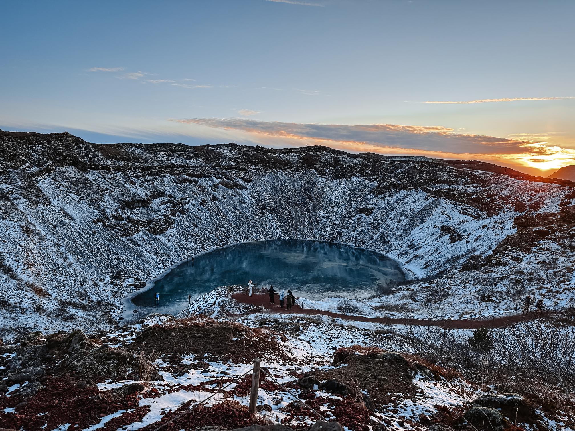 ancien volcan en Islande