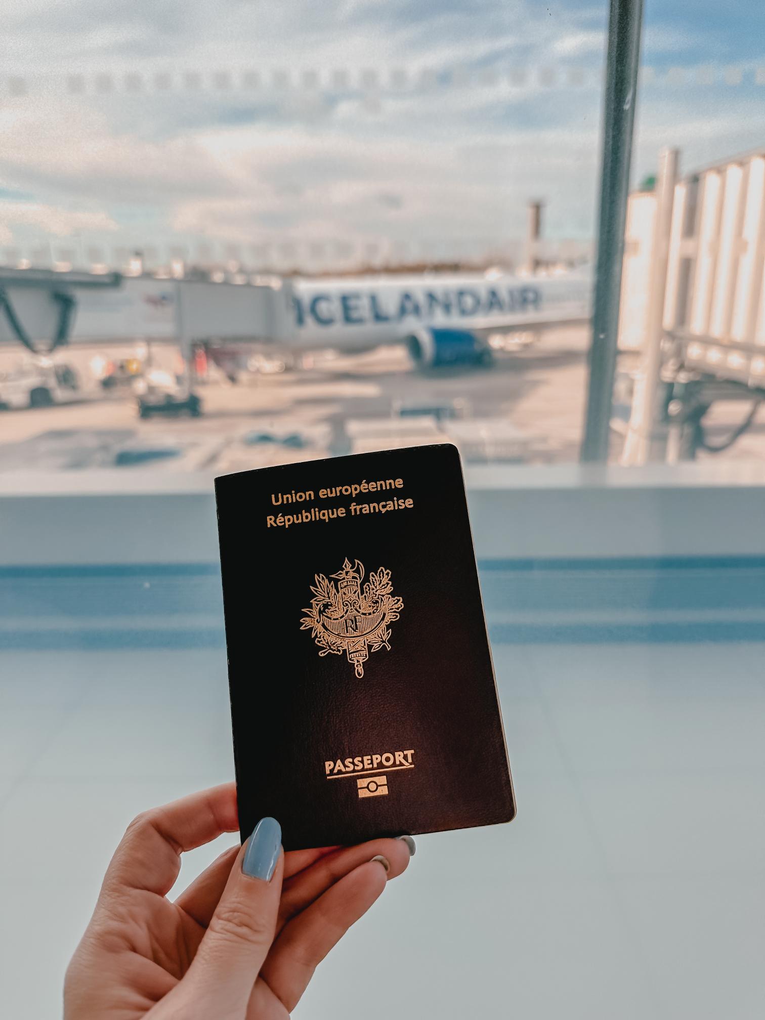 prête à embarquer avec icelandair
