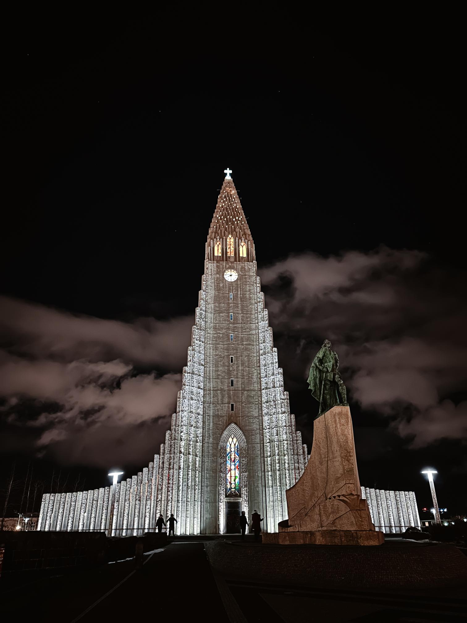 église de nuit