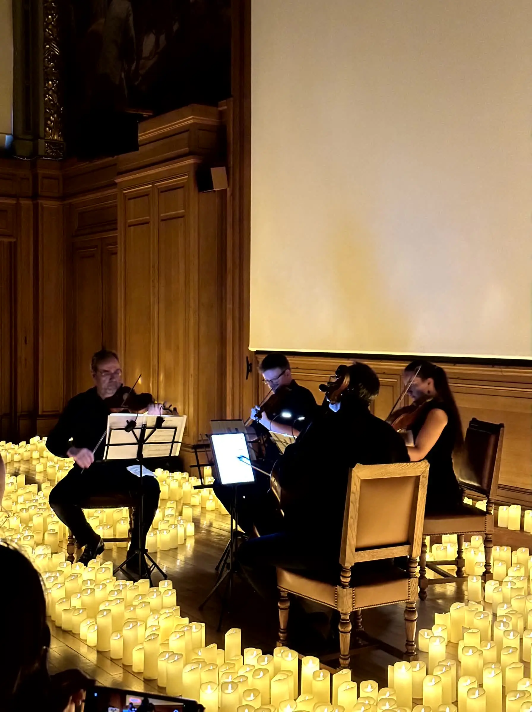 concert à la bougie