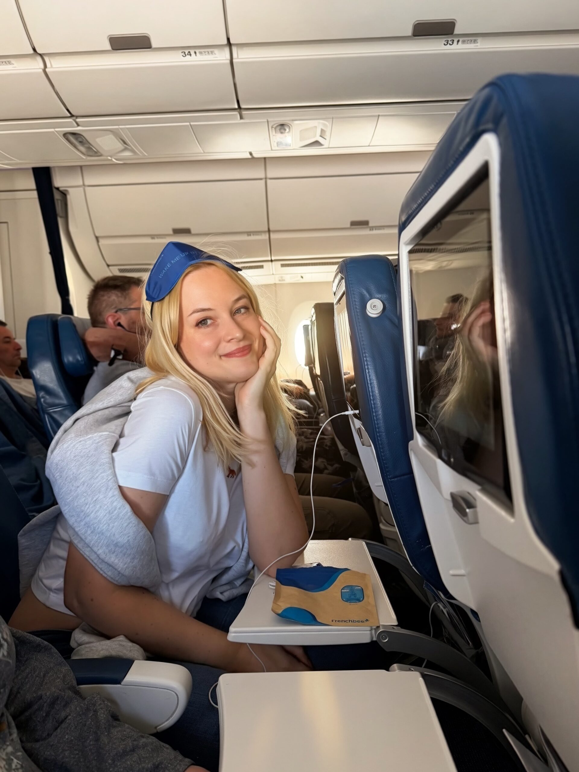 dans l'avion de french bee
