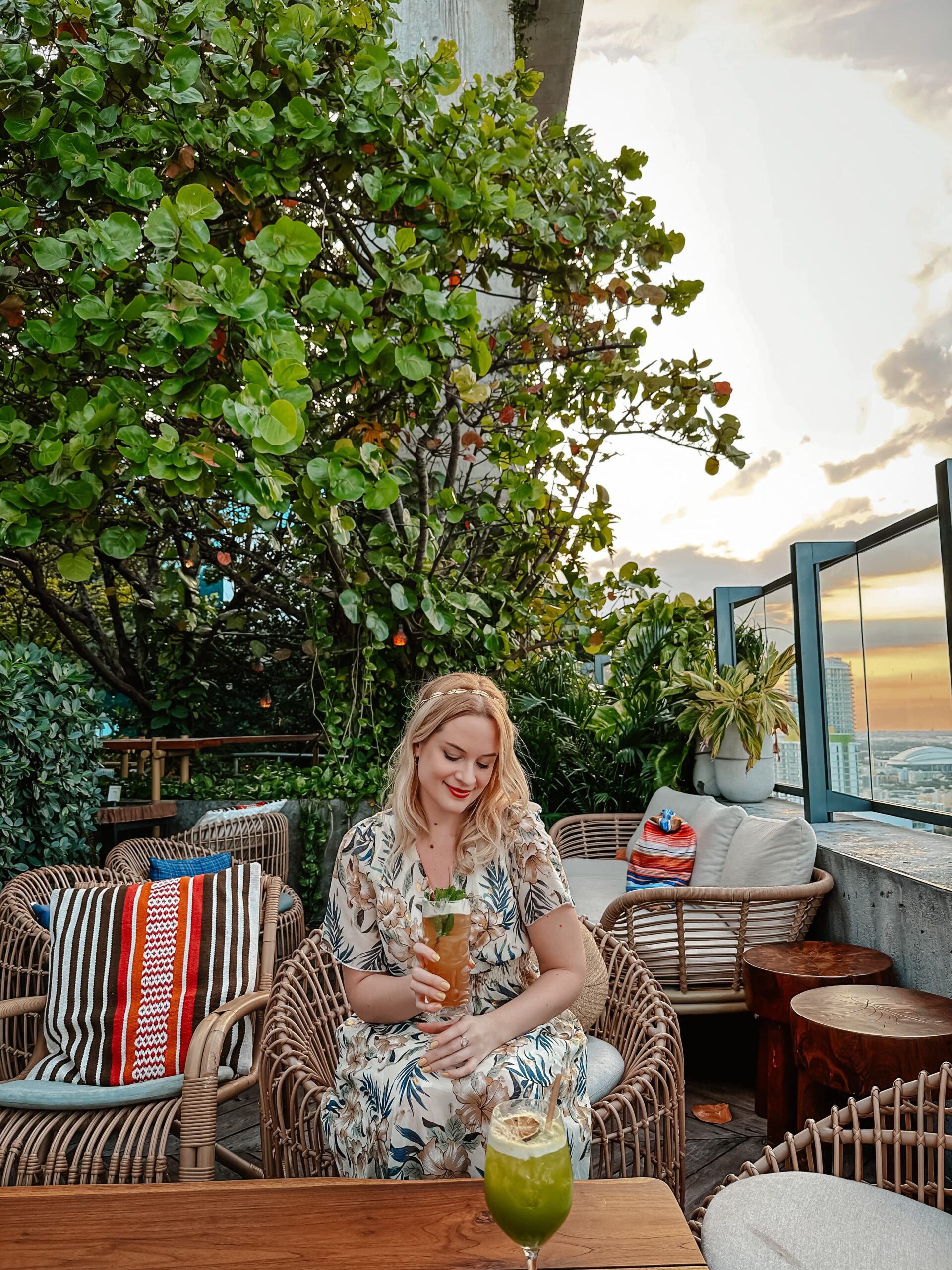 rooftop et cocktail